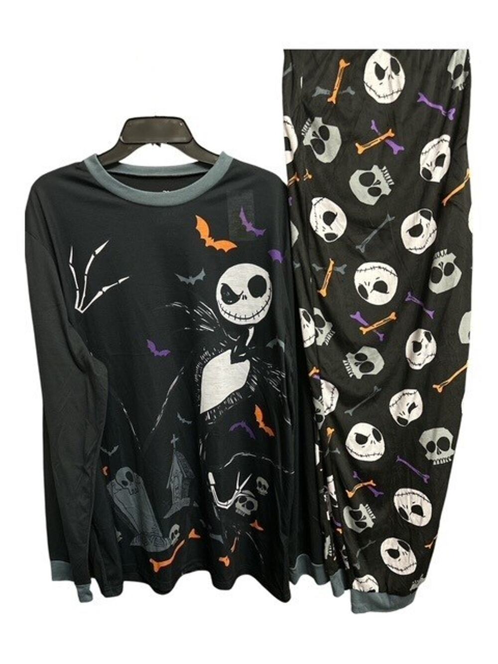 Disney Nightmare Before Christmas Pajamas Men's XL 2 Piece Lounge Sleep Jammies